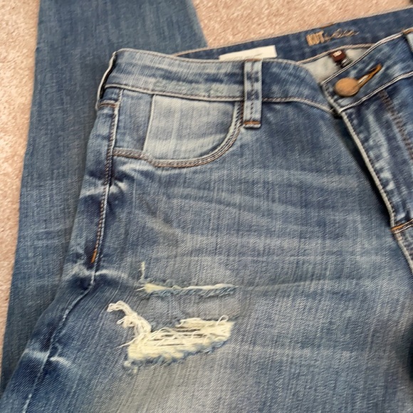 EUC. Kut from the Kloth Brigitte ankle skinny jeans size 10 - Picture 2 of 10